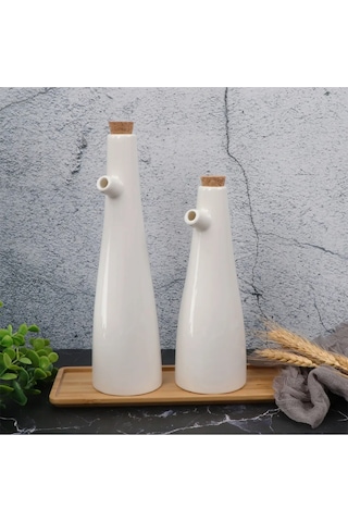 Pure Porselen 2'li Yağlık Seti - 240 + 300 Ml