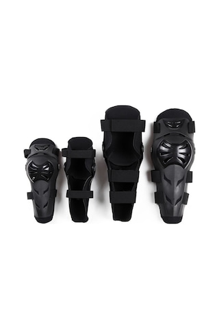 Sones Sulaite Doğa Sporları Koruyucu Dişli Motokros Binme Motor Sporları Dirsek Diz Pedleri Siyah