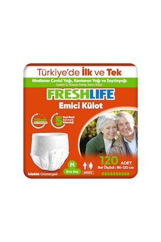 Medium Emici Külot 30 Lu 4 Paket 120 Adet M Medium Emici Külot 30 Lu 4 Paket 120 Adet M