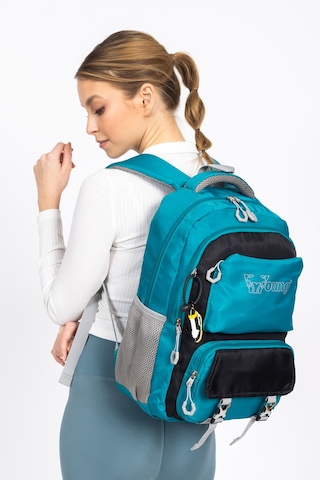Şehir Hayatına Uyumlu Hafif Okul Sırt Çantası Günlük Kullanımda Maksimum Pratiklik - Mavi MAvi