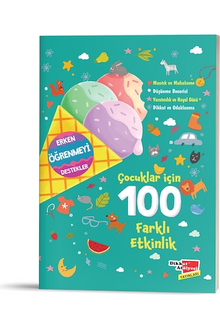 Çocuklar için 100 Farklı Etkinlik - Dikkat Atölyesi Yayınları