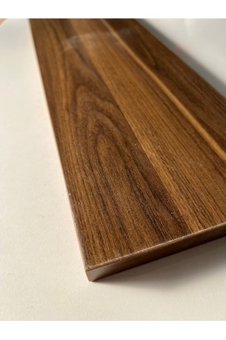 Rafkestir 18 mm Hareli ceviz Suntalam Levha parça kesimi