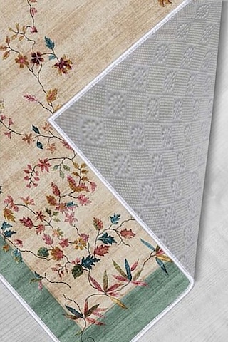 Rovigo Home Dijital Baskı Kaymaz Taban Salon Halısı Rvg1034 Çok Renkli