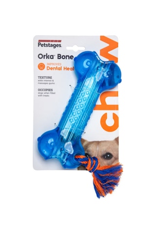 Orka Bone Kemik Şeklinde Köpek Çiğneme Oyuncağı - Parçalanmaya Dayanıklı Ve Güvenli