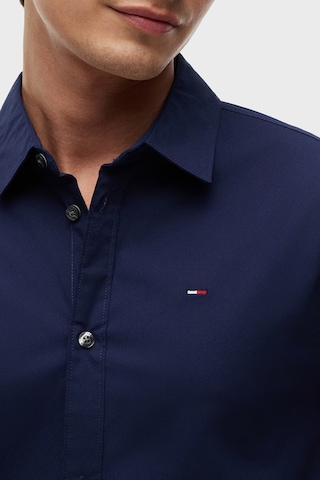Tommy Jeans Erkek Gömlek Dm0dm22026 C1g Lacivert