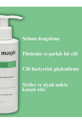 Pink Magic Arındırıcı Yüz Temizleme Jeli 200 ML