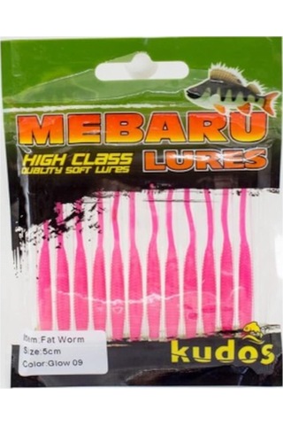 Kudos Mebaru Lures Fat Worm 5 Cm Silikon Yem