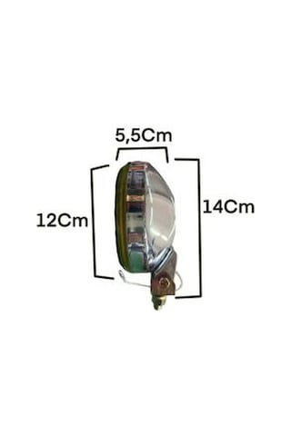 2 Adet Maxtel Sis Lambası Colormatik / Rainbow Cam Arkası Metal N