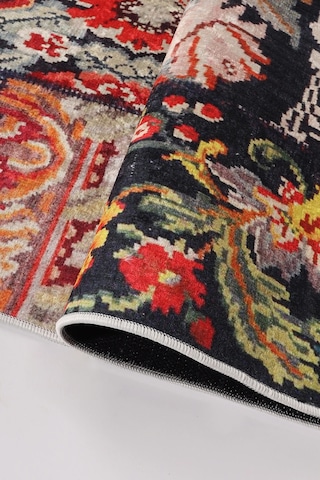Blghome Renkli Patchwork Desen Modern Halı Dekoratif Kilim