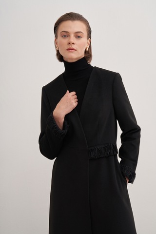 Aker 24aw18184111 Küçük Beden Kap 24aw18184111 002 Siyah Siyah