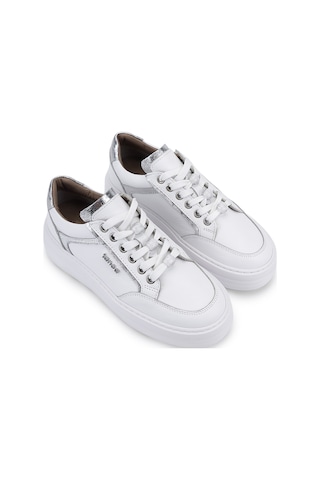 Tamer Tanca Kadın Hakiki Deri Beyaz Sneakers & Spor Ayakkabı 1116 255 Bn Ayk Y26 Beyaz Fltr