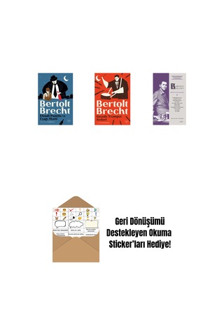 Efendi Puntila Ve Uşağı Matti + Gecede Trampet Sesleri + Bertolt Brecht - Bütün Oyunları 3 + Okuma Sticker'ları