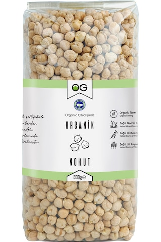 2 Li Organik Nohut 800 Gr