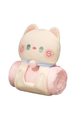 Şekerleme Battaniyesi Öğrenci Atma Battaniyesi Şal-beyaz