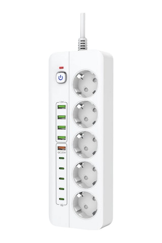 P13 Akıllı Priz Uzaktan Kontrol, Zamanlayıcı, Enerji Tasarruflu Akıllı Ev Prizi Hzlstore-1467 1.8 M