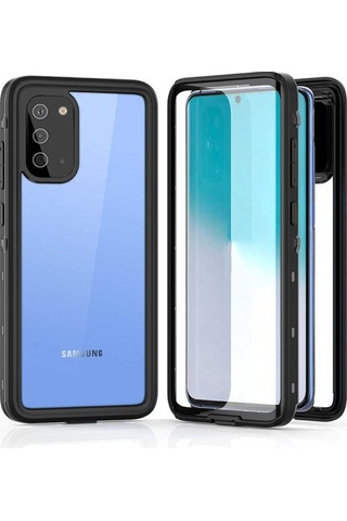 Galaxy S20 Kılıf 1-1 Su Geçirmez Kılıf (474382879) Siyah
