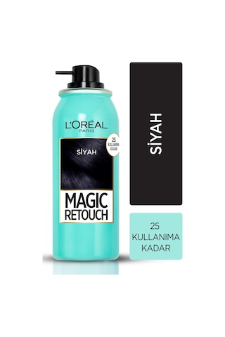 L'Oreal Paris Magic Retouch Beyaz Dipleri Kapatıcı Sprey Siyah