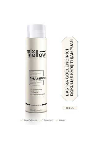 Mixmellow Ekstra Güçlendirici Dökülme Karşıtı Şampuan 380ml