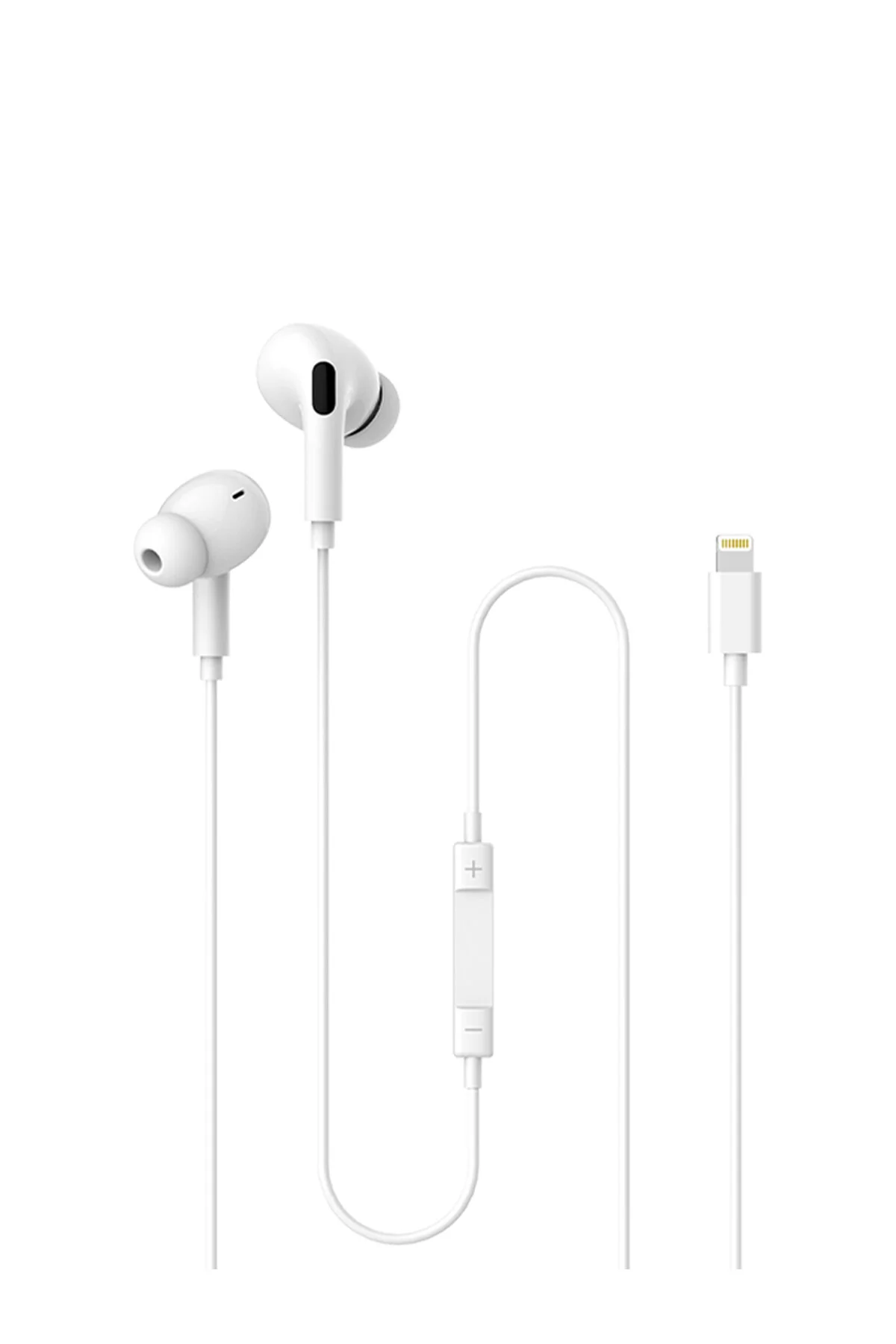 K1-43 İpro Lightning Girişli Mikrofonlu Kablolu Kulak İçi Kulaklık Bluetooth Destekli Ve Kumandalı