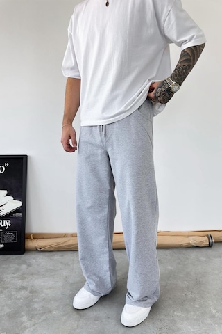 Gri Basic Baggy Eşofman