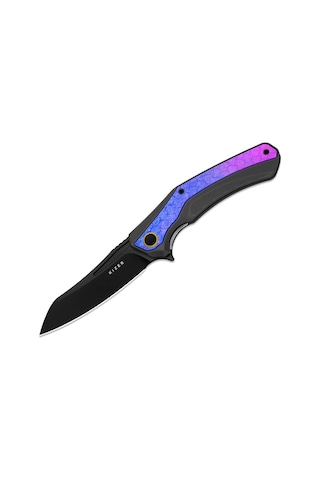 Kizer Draca Flipper S45vn Aluminum & Crystallized Titanium Kizerb 4751a2 Kamp Çakısı Kum