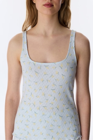 Penti Açık Mavi Flora Pointel Şortlu Pijama Takımı