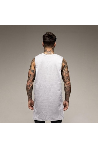 Beyaz Muscleguys Yaz Vücut Geliştirme Spor Pamuklu Kolsuz Bluz Erkek Rahat Eğitim Kıyafetleri Gevşek Gelgit Marka Hip-hop Üstleri Beyaz