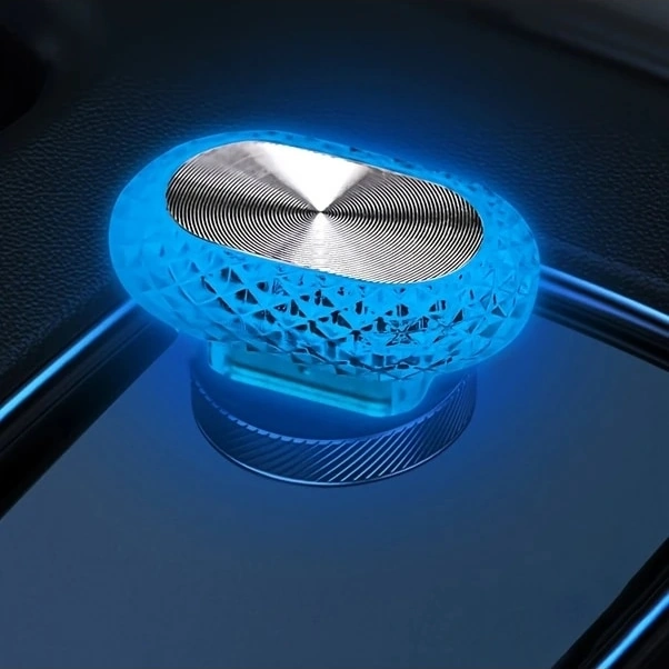 Trendooze Turcoshop11 1 Adet Pembe-mor Mini Usb Led Araç İçi Aydınlatma