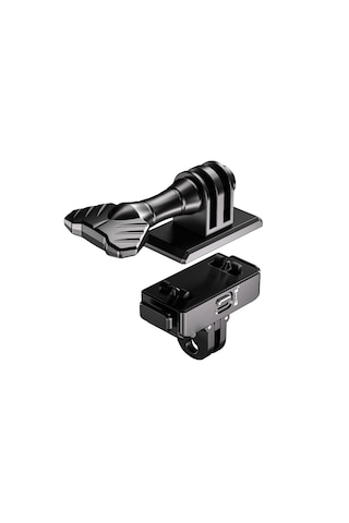 Quıckdock Qdx5-ad Manyetik Ve Kilitli Aksiyon Kamera Montaj Adaptörü Standart Bağlantılı Değiştirilebilir Aksiyon Kamera Bağlantılı Siyah