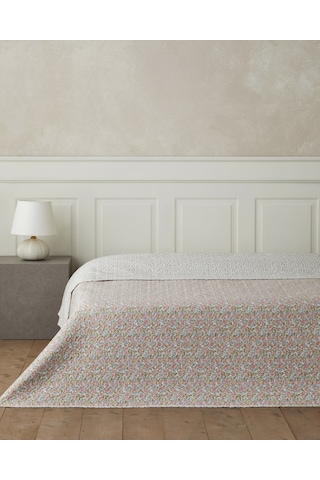 English Home Blush Twig Tek Kişilik Çok Amaçlı Örtü 160x220 Cm Pembe Pembe