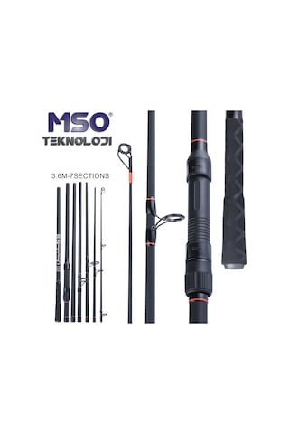 MSO High Quality 3.6M Karbon Fiber 7 Parça Olta Kamış