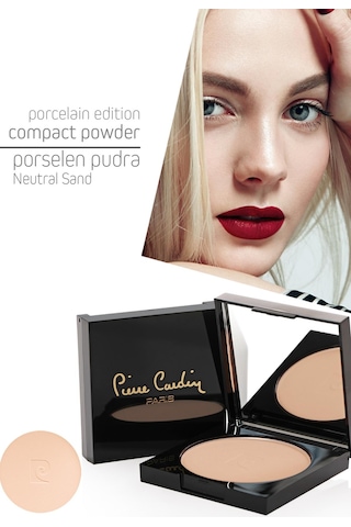 Pierre Cardin Porcelain Edition Compact Powder - Pudra - Neutral Sand
