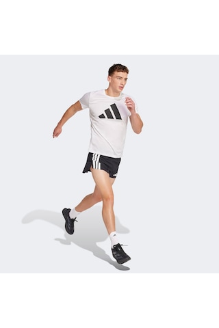 Adidas Adizero Jel Erkek Siyah Koşu Şortu Jm3650