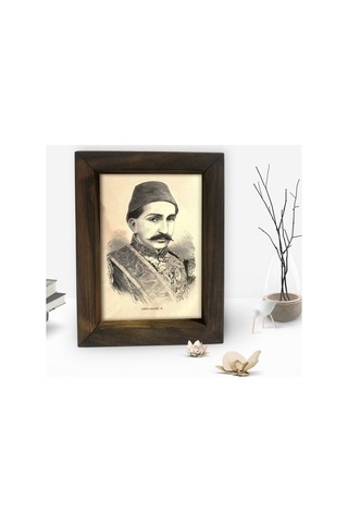 Bk Gift Sultan Iı Abdülhamid Han Tasarımlı Dekoratif Doğal Masif (500610828)