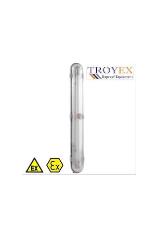 Exproof Etanj Led Aydınlatma Armatür 1X18W Troyex Beyaz