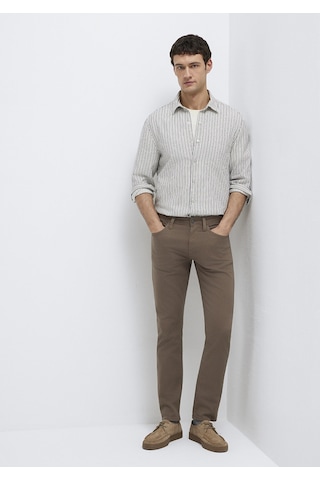 Mavi - Jake Kahverengi Gabardin Pantolon 00422a2788 Kahverengi