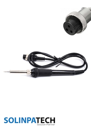 8586 İstasyon Havyası ile Uyumlu Lehimleme Kolu – 3 Dişi Pinli Yedek Havya Kalemi