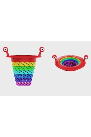 Konyax Renkli 6 Kademeli Lavabo Süzgeci