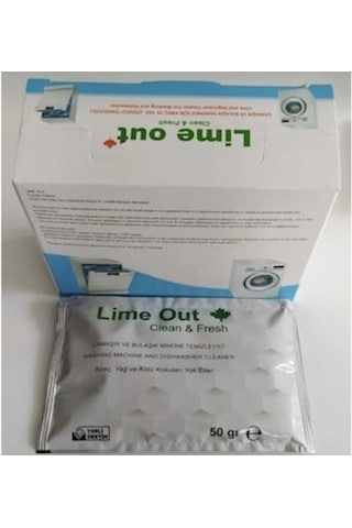 Çamaşır Ve Bulaşık Makinesi Temizleyici Lime Out 10 Adet - 556027607