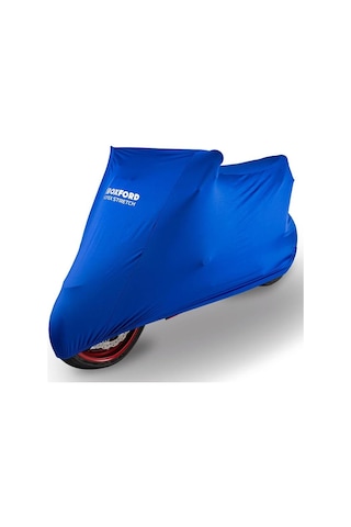 Oxford Motosiklet Protex Indoor Premium Stretch-fit Kilif Iç Mekan Medium Mavi Cv179