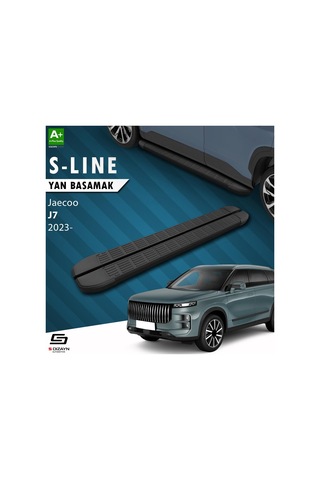 S-dizayn Jaecoo J7 S-line Siyah Yan Basamak 183 Cm 2023 Üzeri