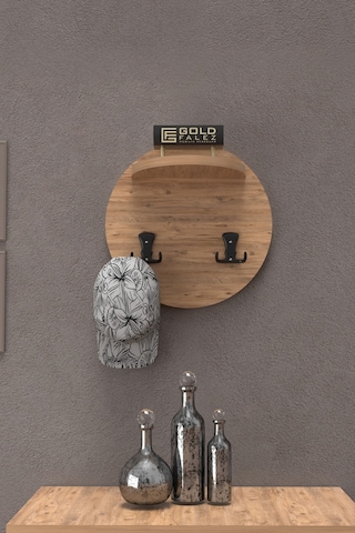 Askılık Duvar Elbise Askılığı Portmanto Üstü Çam Diğer