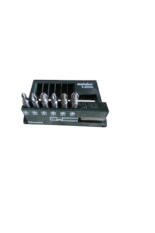 Metabo Bits Uç Seti 7 Parça Mıknatıslı Tutucu 625395000
