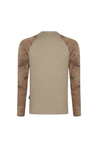 Thermoform Microfiber Uzun Kollu Fanila Jnd.Kamuflaj Siyah