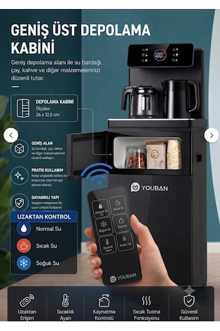 Smarttouch Gizli Damacanalı Yeni Nesil Dijital Akıllı Su Sebili