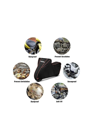 Geliştirilmiş Sürüm Su Geçirmez Motosiklet Brandası, Motosiklet Örtüsü,
