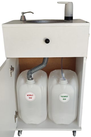 Seyyar Lavabo L20 Gri Gri
