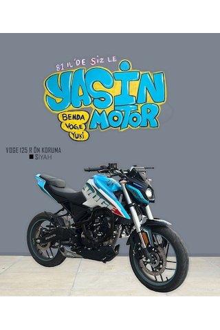 Ysn Voge 125r Uyumlu Yeni Nesil Özel Koruma Demiri Dayanıklı, Şık Ve Güvenli Siyah