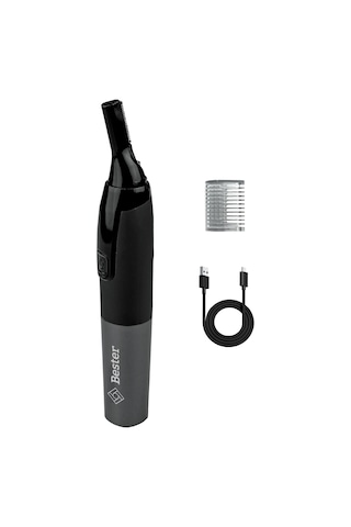 Bester Ne8003 Işıklı Şarj Edilebilir Kulak Burun Tüy Kesme Makine