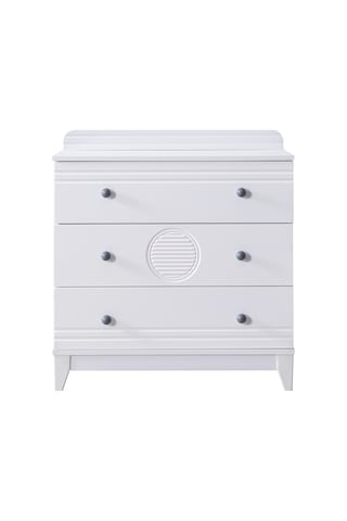 Şifonyer, Alvin 3 Çekmeceli Şifonyer - Gri Gri